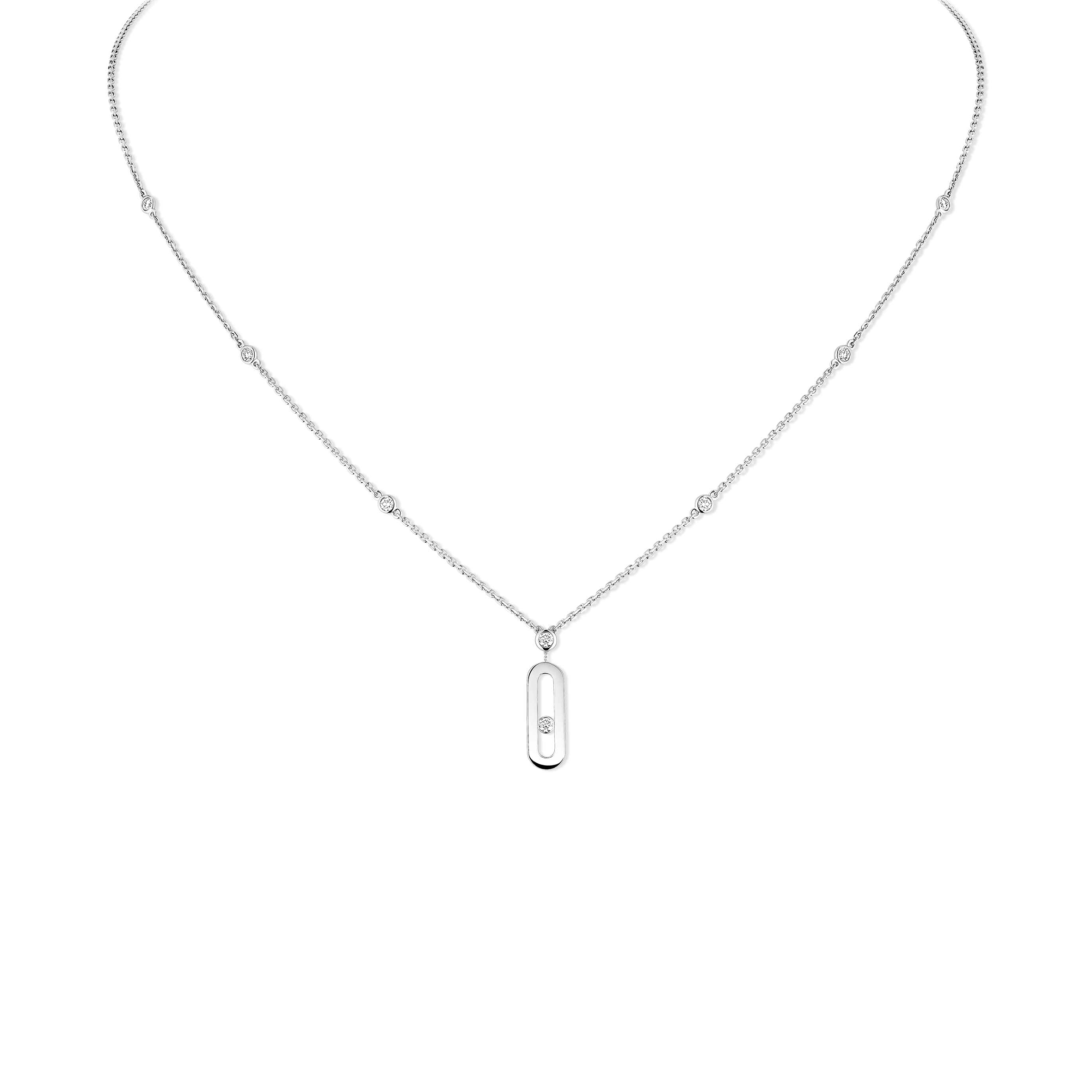 Mes1kaa move uno long necklace 10111